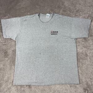 Gray Kids Race Against Drugs K-mart Tshirt Size XL Gildan 90s Indie Promo